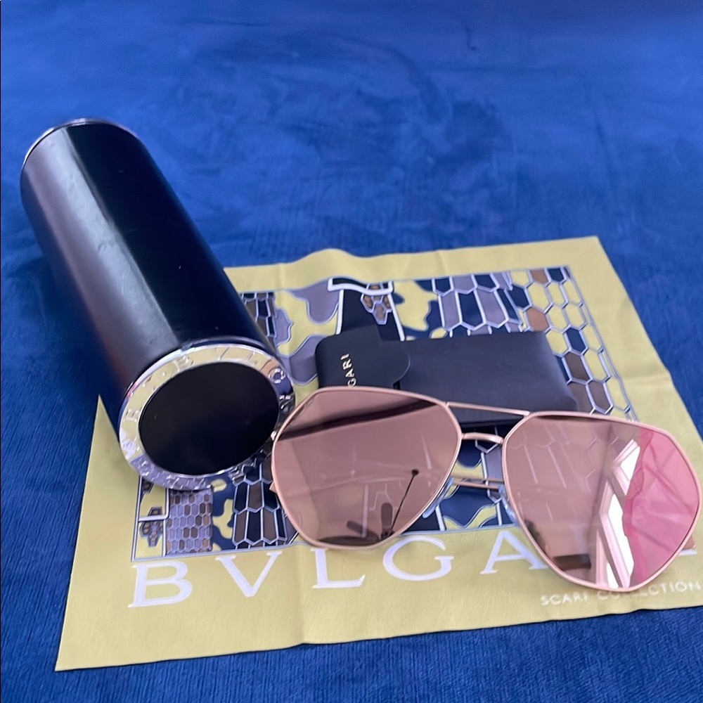 Bulgari Pink Sunglasses